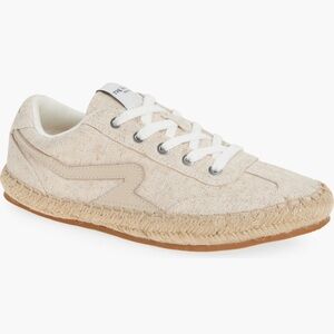NEW rag & bone Retro Espadrille Sneaker in Natural Grey